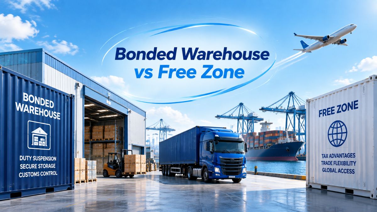 Bonded Warehouse vs Free Zone