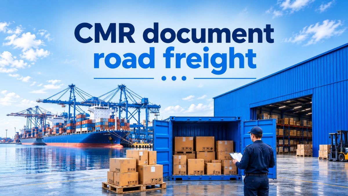 CMR document road freight