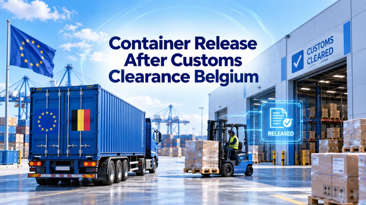Container Release After Customs Clearance Belgium