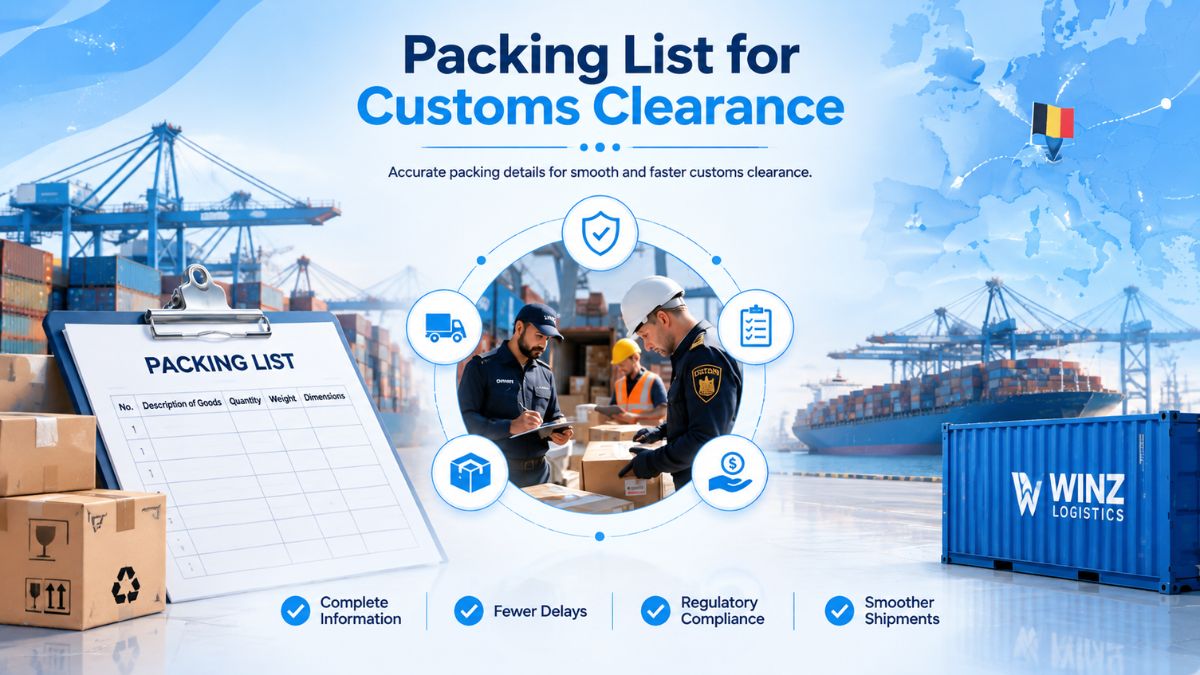 Packing List for Customs Clearance